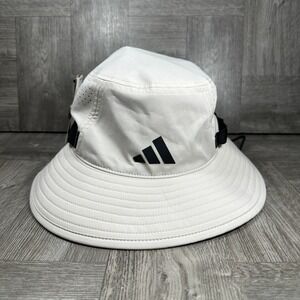 Adidas Victory 5 Bucket Hat Mens L/XL Grey ClimaCool Sun Boonie NEW JJ7796